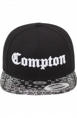 Sapca Compton Bandana negru-alb foto