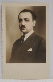 POETUL GEORGE MAGHERU 1892 -1952 , FOTOGRAFIE PORTRET CU DEDICATIA ACESTUIA , FORMAT CARTE POSTALA 1938