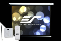 Ecran de proiectie ELITESCREENS 4/3EL240-ELECTRIC120V Dimensiunea vizibila 240 x 180cm foto