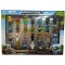 set 24 figurine, multicolore, 6 cm