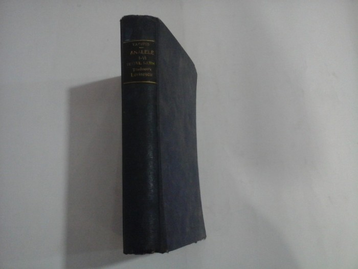ANALELE I-VI TEXTUL LATIN - CORNELIUS TACITUS