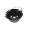 Ceaun pentru servire emailat, 0.8 L, negru perlat, Perfect Home GartenVIP DiyLine