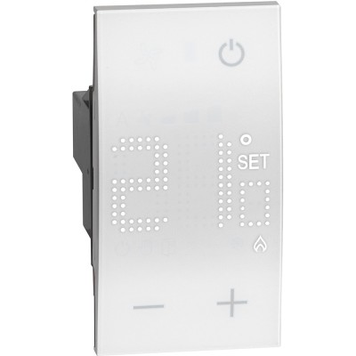 Termostat electronic 2M Living Now Bticino alb KW4441 foto