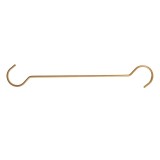 Cuier metal auriu 100x6x1 cm