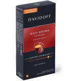 Capsule cafea Davidoff Caf&eacute; Rich Aroma Espresso, 10 capsule x 5.5g, Compatibil sistem Nespresso