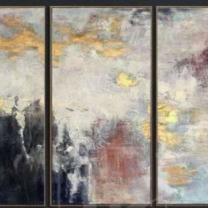 Set Tablou peisaj vara, tablou abstract living tablou decorativ pictura 150x100