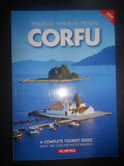 Corfu. A complete tourist guide with 190 colour photographs