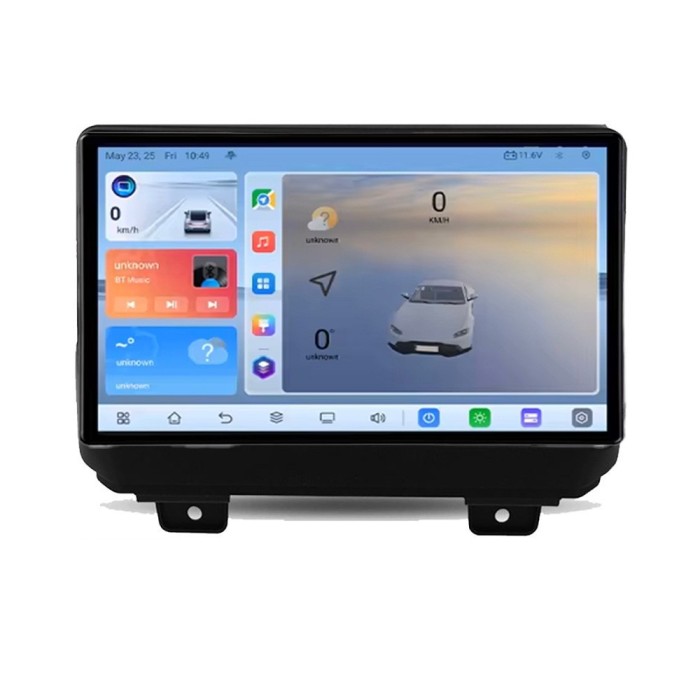Navigatie Jeep Wrangler 2018- C-WRANGLER Android 8 Core 2.2 Ghz 8+128 Qled 1K ADAS 4G LTE GPS 360 KIT-WRANGLER+EDT-E409V3 CarStore Technology