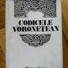 Codicele Voronetean (Mariana Costinescu, 1981, cu supracoperta) carte religioasa