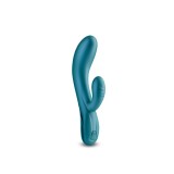 Vibrator Rabbit Royals - Regent, Verde Metalic, 19 cm, NS Toys