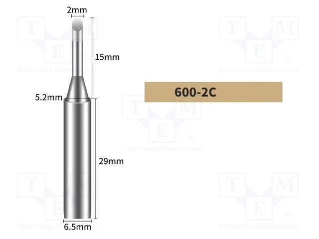 V&Atilde;&cent;rf despicat 2mm SHENZHEN BAKON pentru sta&Aring;&pound;ie de lipit