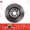 Disc frana SKODA SUPERB II Combi (3T5) (2009 - 2015) TRW DF4350S