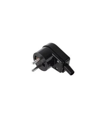Stecher schuko 90 WT-20S negru Elgotech foto