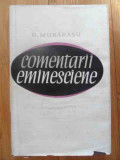 Comentarii Eminesciene - D. Murarasu ,539783