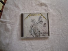 CD original Metallica: ...And justice for all (1988), stare foarte buna foto