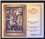 Ungaria, pictura religioasa, Sf. Gheorghe, bloc, 2002, MNH