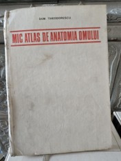 MIC ATLAS DE ANATOMIA OMULUI - DEM THEODORESCU EDITIA A II-A