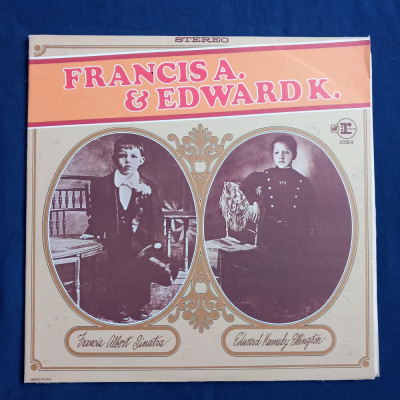 Franks Sinatra &amp;amp; E K Ellington -Francis A &amp;amp; Edward K_vinyl,LP_Reprise, SUA, 1968 foto