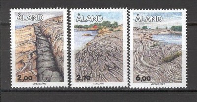 Aland (Finlanda) 1993 - Formațiuni st&amp;acirc;ncoase, serie neuzata foto