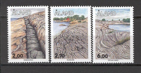 Aland (Finlanda) 1993 - Formațiuni st&acirc;ncoase, serie neuzata
