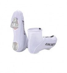 Huse pantofi ciclism BBB Lightflex albe foto