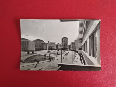 CARTE POSTALA - RPR - BUCURESTI - VEDERE DIN PIATA PALATULUI R.P.R. foto