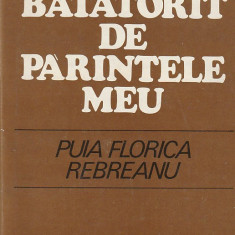 PUIA FLORICA REBREANU - PAMANTUL BATATORIT DE PARINTELE MEU
