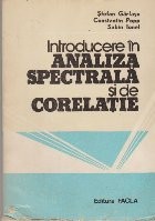 Introducere in Analiza Spectrala si de Corelatie foto