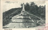 CP1114N Brezoiu-V&acirc;lcea, Monumentul Eroilor, carte poștală