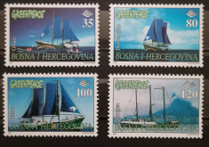 BC782, Bosnia Hertegovina 1997, serie corabii foto
