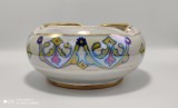LICHIDARE ! Scrumiera CERAMICA Deruta Italia, artist Giulio Gialletti -