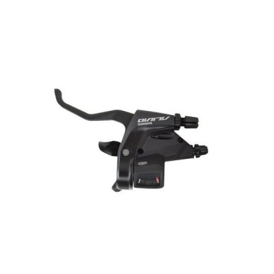 Maneta Schimbator/Frana Shimano Alivio St-M430-L, Black Stanga:3-Vit.,Cablu 1800... Cod:ESTM430LBLTP foto