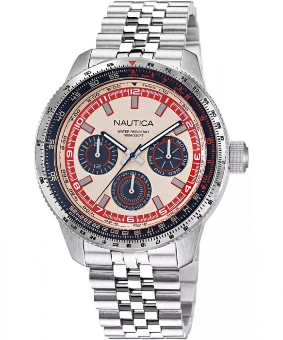 Ceas Barbati, Nautica, Pier 39 NAPP39S27 - Marime universala