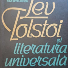 LEV TOLSTOI SI LITERATURA UNIVERSALA-T. MOTILIOVA