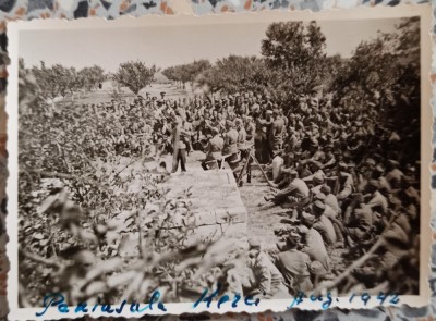 Soldati romani pe front, Peninsula Kerci, Crimeea 1942// fotografie foto