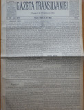 Gazeta Transilvaniei , Numer de Dumineca , Brasov , nr. 106 , 1904
