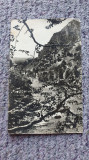 Vedere Valea Putnei la Lepsa, Vrancea, alb negru, anii 60, netimbrata necircula