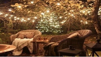 Ghirlanda Luminoasa de Exterior, lungime 10 m, cu 5 Bec/m, Glob Transparent