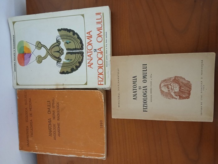 Pachet 3 Manuale-Anatomia Si Fiziologia Omului