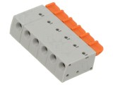 Conector PCB AMPHENOL ANYTEK GB0010608000G Regletă Terminal 6A 6 pini