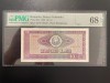 Romania 10 lei 1966 pick 94a grad 68 pmg