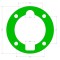 Garnitura cap compresor piston 80MM median SPC0102