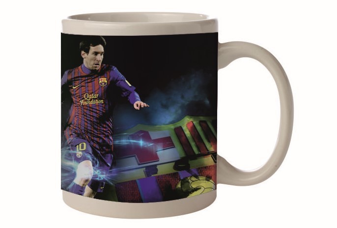 Cana alba personalizata Messi, INOVATIX&reg;. 330ml