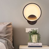 Cumpara ieftin Aplica LED rotunda 22W, negru, 3000K/4000K/6000K