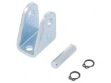 Ochi drept montare 20-25mm cu inele de siguranţă x2 şi bolţ
