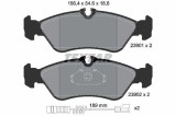 Set placute frana disc Mercedes Sprinter 3 T, , Sprinter 4 T, ; Puch G-Modell; VW Lt 28 35 II, Lt 28 46 II, Lt 28 46 II Sasiu Motor 2.3, 2.5 SDI,
