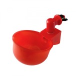 Set 5 Adapatoare Automate Pasari Ferma, Plastic Rosu - Sunmostar