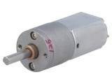 Motor DC cu Transmisie 12V 1,6A Ax Crestătură D 125:1 Metal 20x44mm