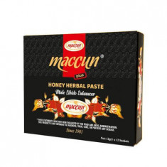 Pasta de miere pentru potenta Afrodisiac Herbal, 12 plicuri x 12 g, Maccun