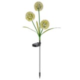 Lampa solara LED decorativa tip floare pentru gradina Rebel